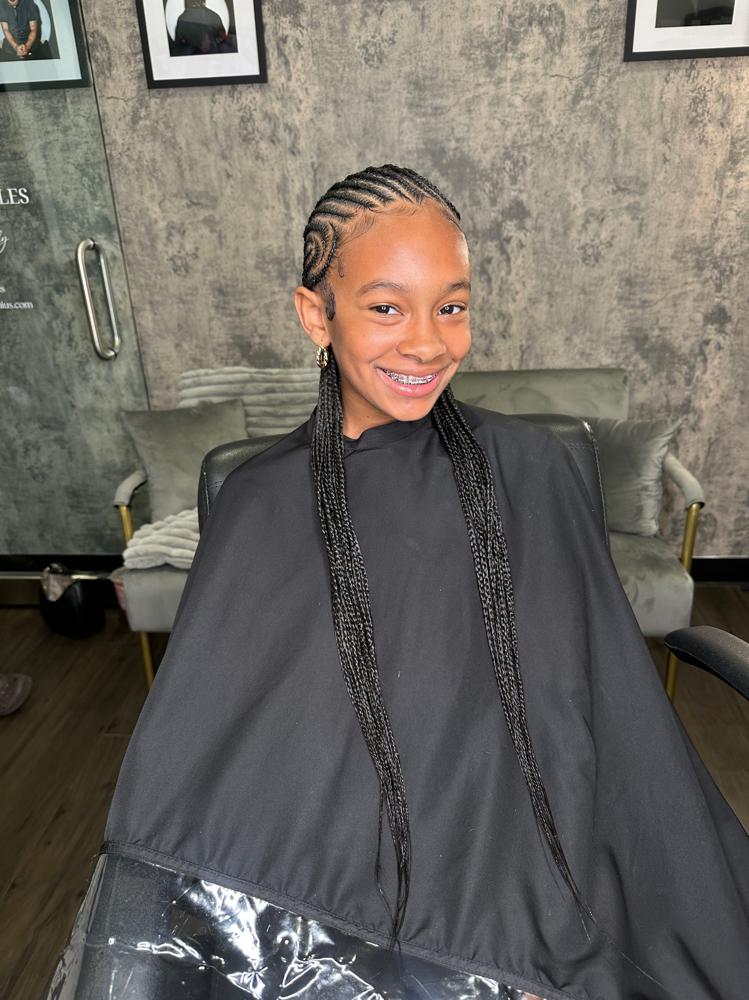 15-20 small stitch braids