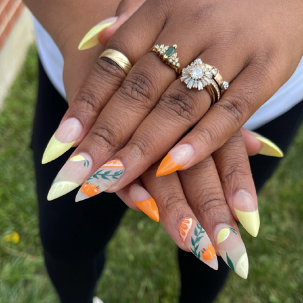 Acrylic Full Set at Twisted Temptations in Saint Joseph, MO
