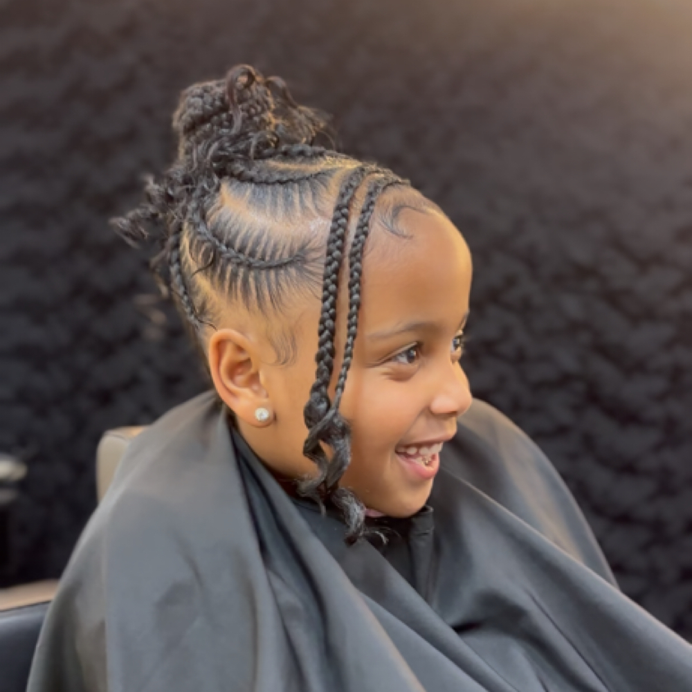Kids Large Braid style at Hair On Ten Salon in pittston, PA