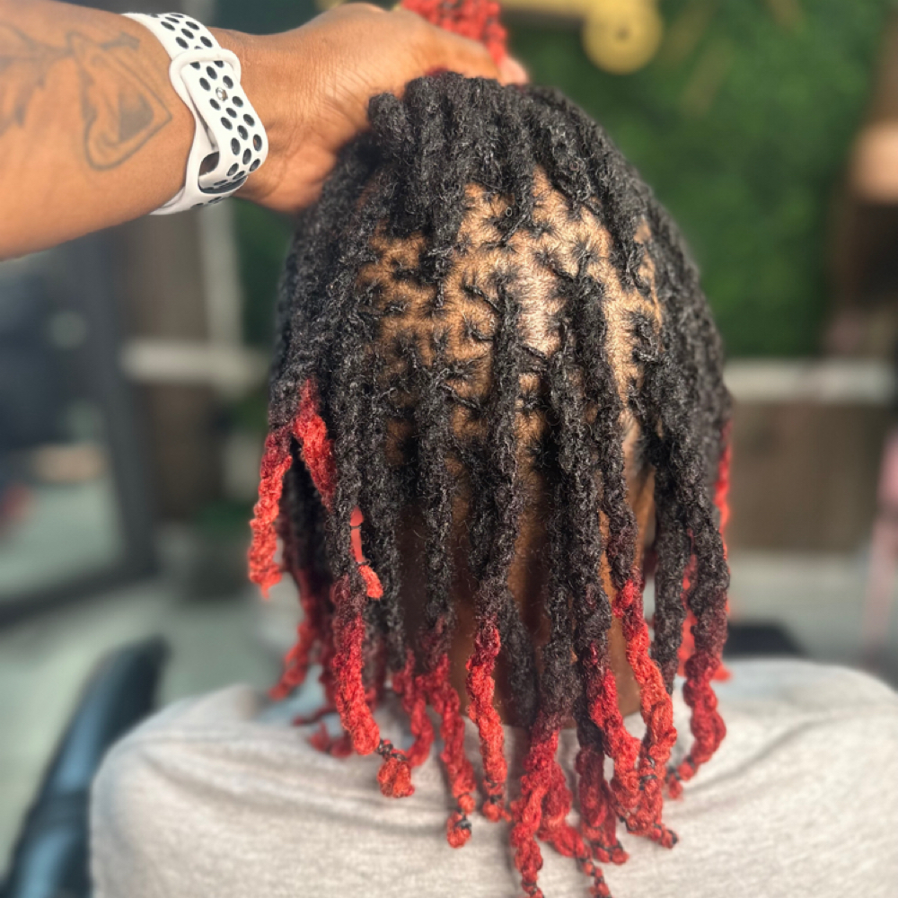 Add-On | Microloc Twist Set at Crowned By OmariElizabeth in Harker Heights, TX