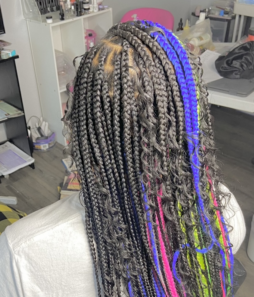 Small Boho Knotless