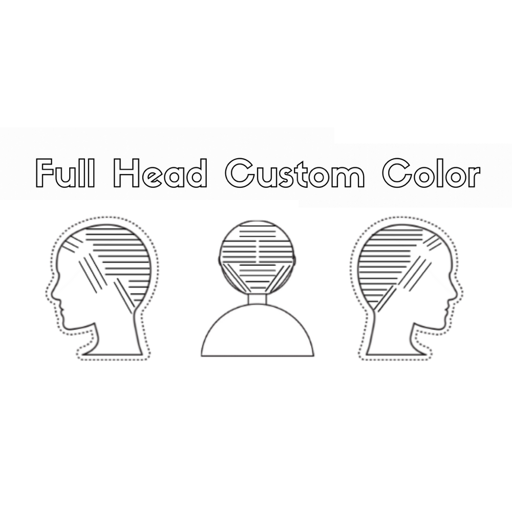 Full Head Custom Color - Hourly