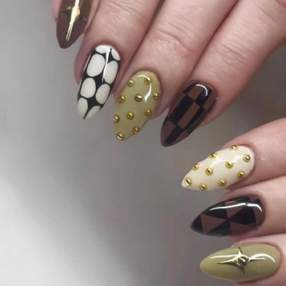 Acrylic Nail Full Set Full Design at The Cheeky Peach Wax Studio & Esthetics in Granbury, TX