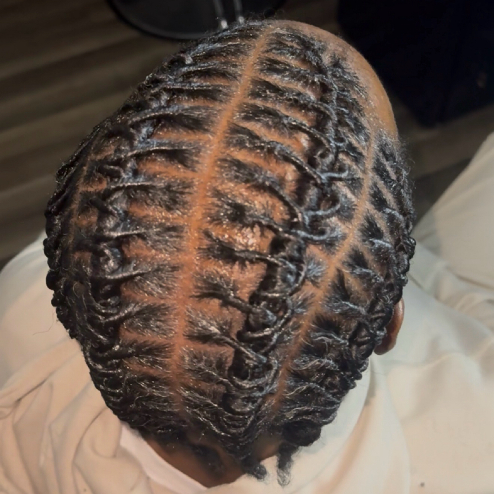 Invisible Loc Twists at HairByMykaylah in Union City, GA
