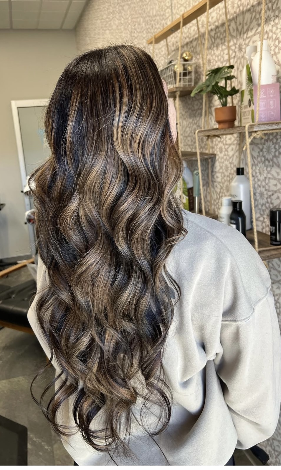 Full Balayage- Haircut, & Style