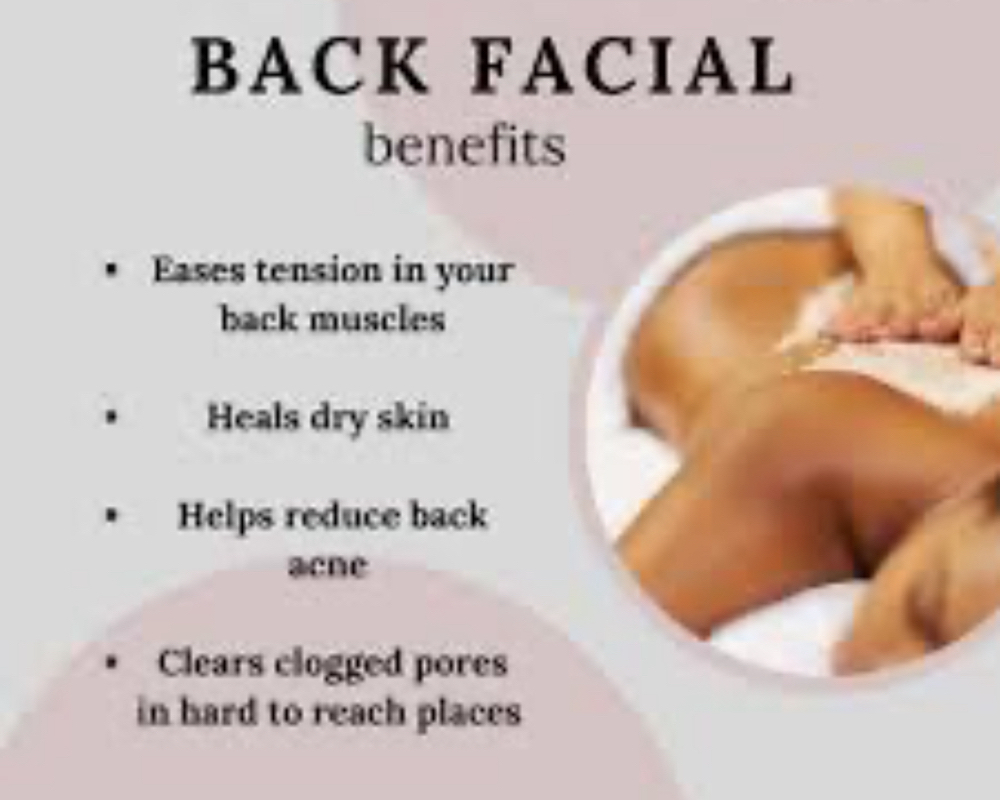 Back Facial And Massage