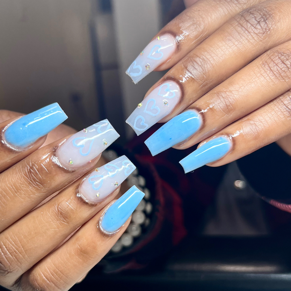 Medium Recreation/ Inspo Tier 2 at Muse nails n co. in Hampton, VA