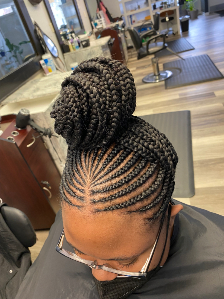 Tribal Braids w/ Medium Knotless