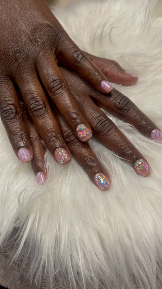 Acrylic Overlay at Nailed It by Ka.Sh. in Fayetteville, NC