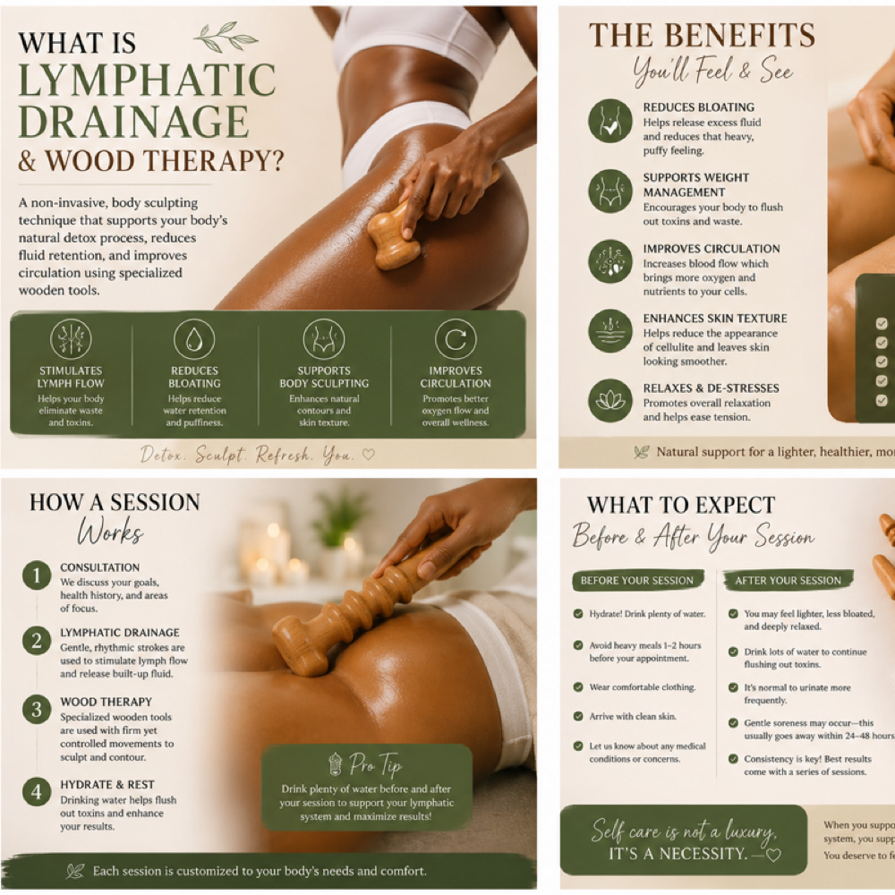 Lymphatic Drainage Session at TOPNOTCH BOSSLYFE ENTERPRISES in Hammond, LA