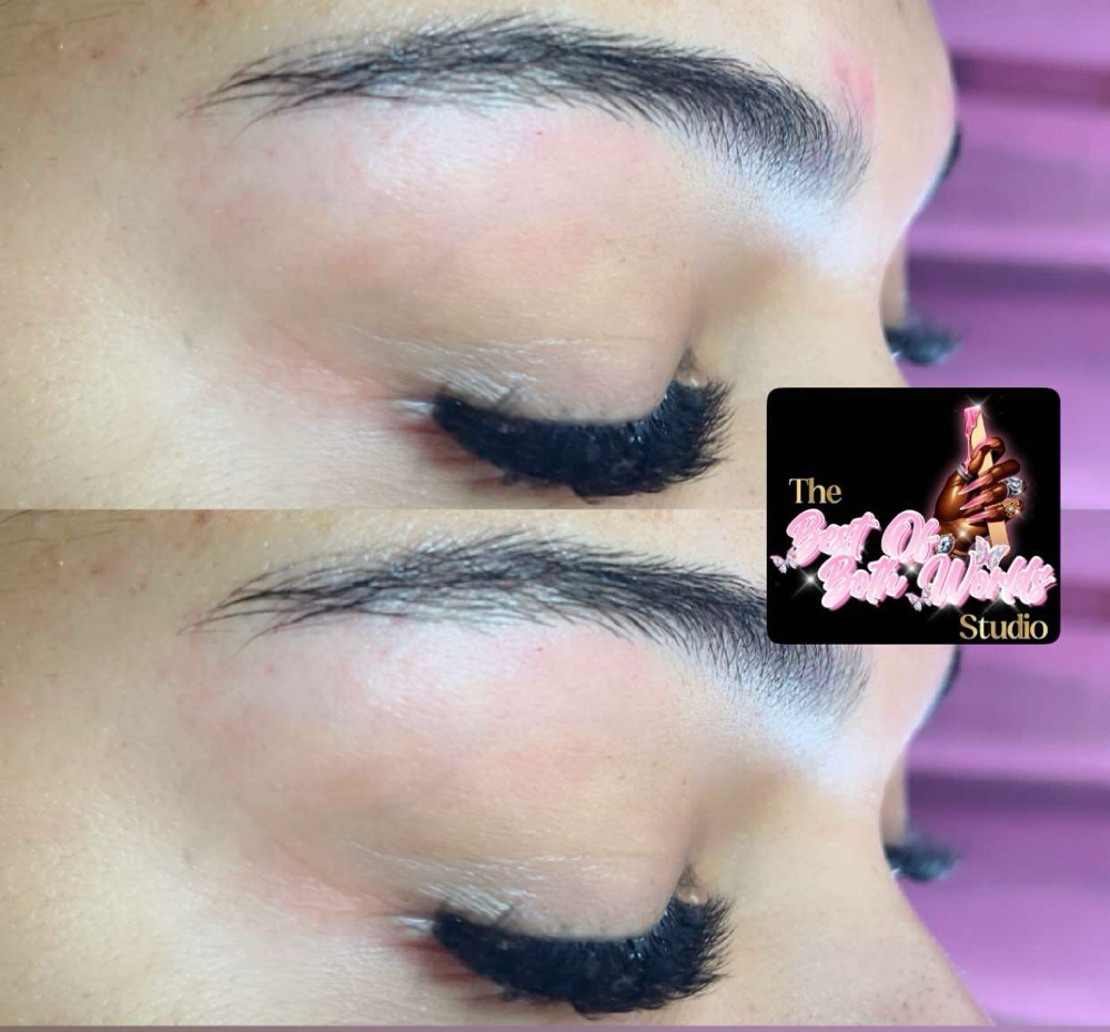 Clustered Lashes
