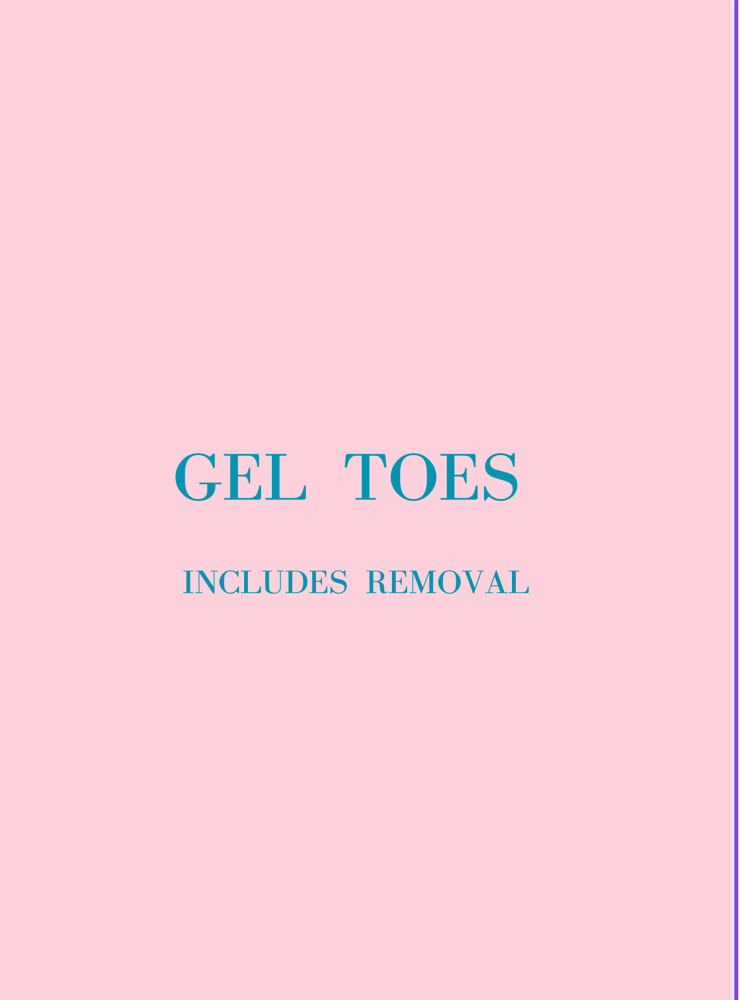 * Gel Toes w/ Removal