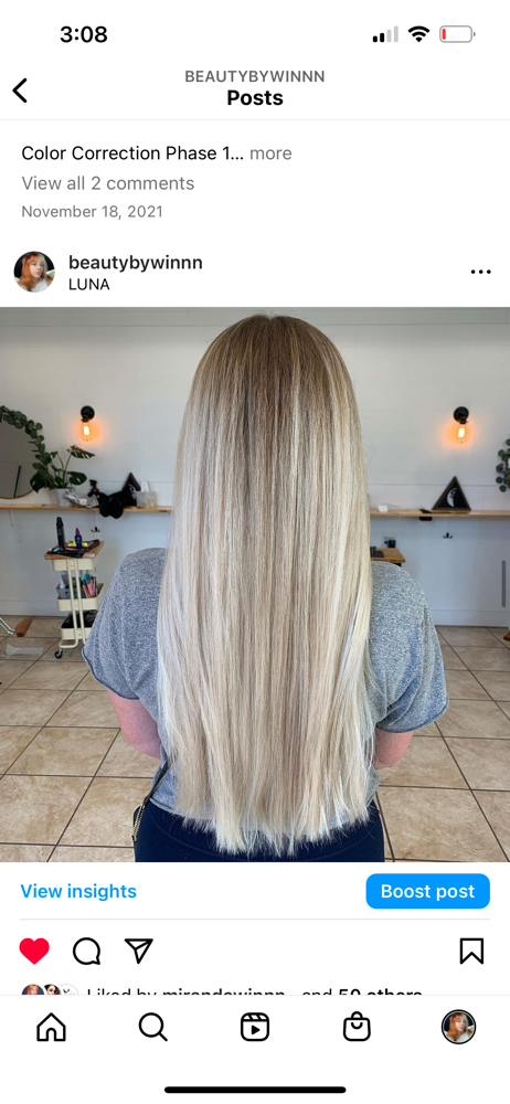 Balayage/ Ombré