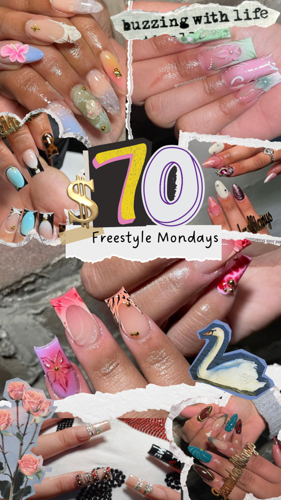 Freestyle fullset (Mondays only)