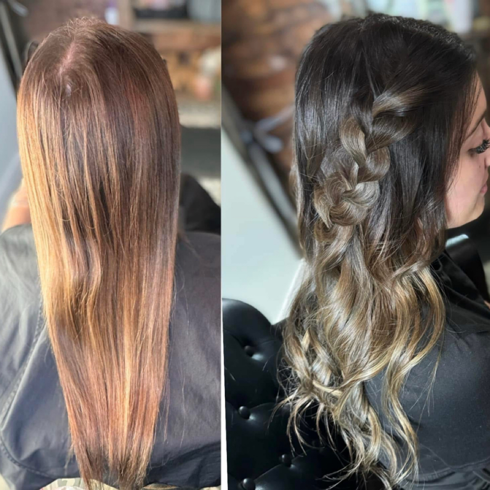 Ombre Hair Color at The Black Pearl Hair Salon in Cornelia, GA