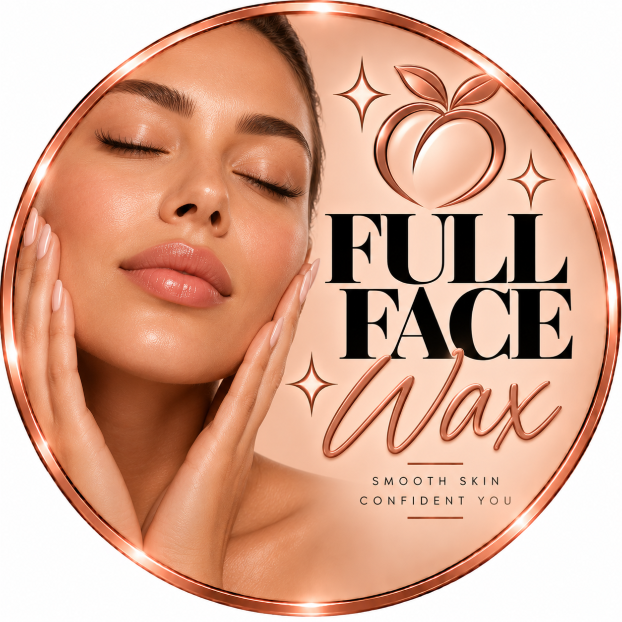 Full Face at Peach Bar Waxing Center in Tampa, FL
