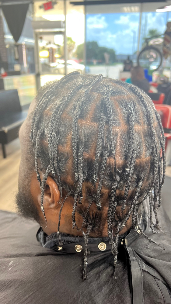 Men Individual Braids at KG Stylez N Cutz in Katy, TX