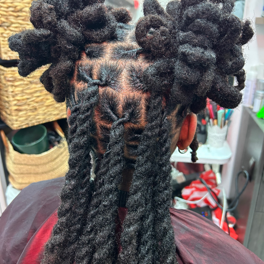 Loc Styled at Madame Jay Salon in Freeport, NY
