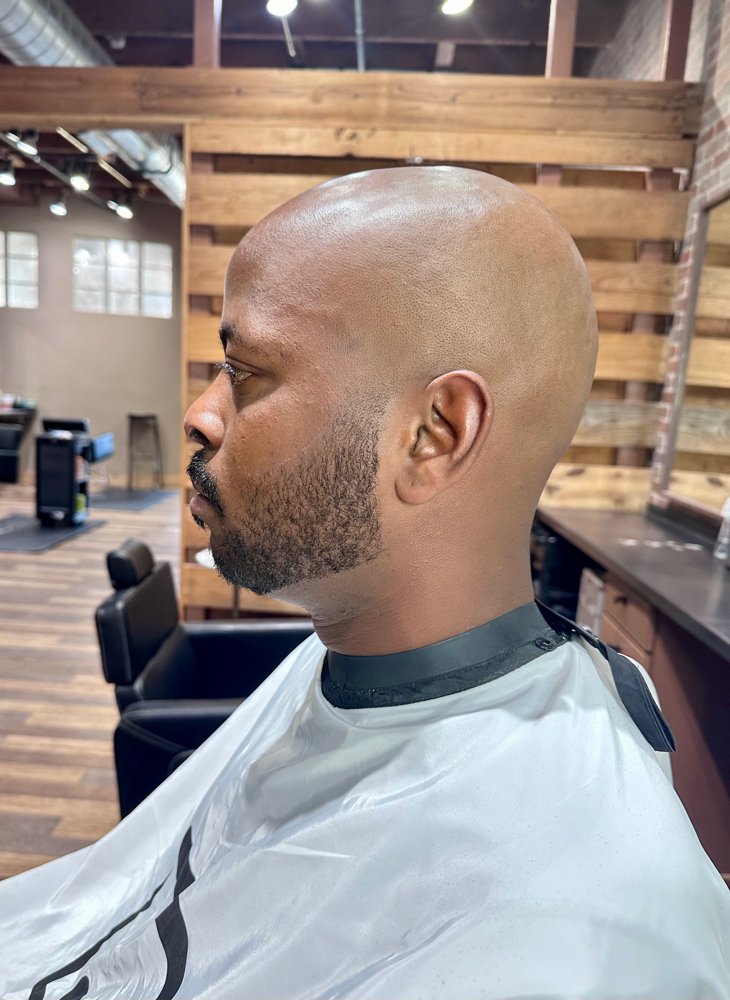 Head Shave - Foil Razor at Kade The Barber in Olympia, WA