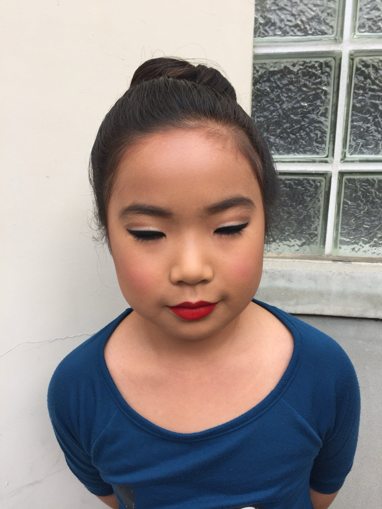 Girl's Dance Or Stage Makeup