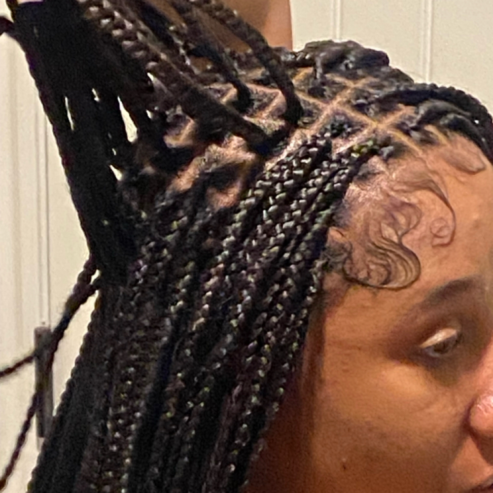Xsmall Knotless Braids at Lavished.rinaii in Victorville, CA