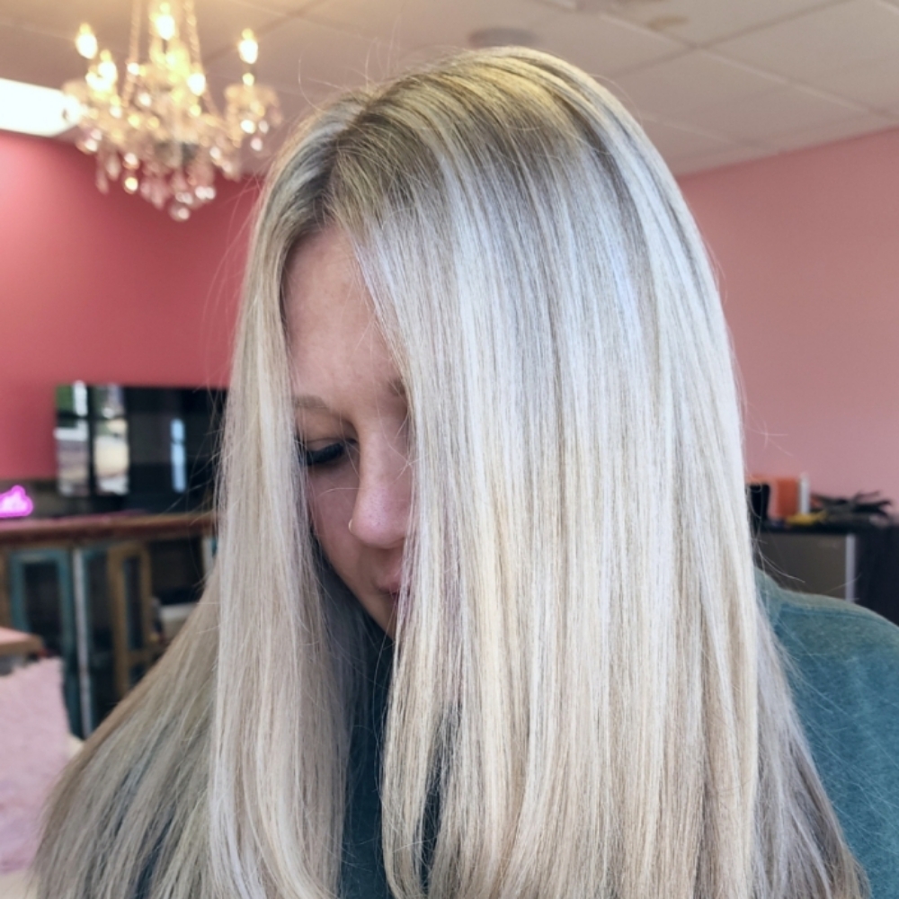 CUSTOM Blonding Service at The Lash Den & Lounge @ Strawberry Blonde Salon in Kalispell, MT