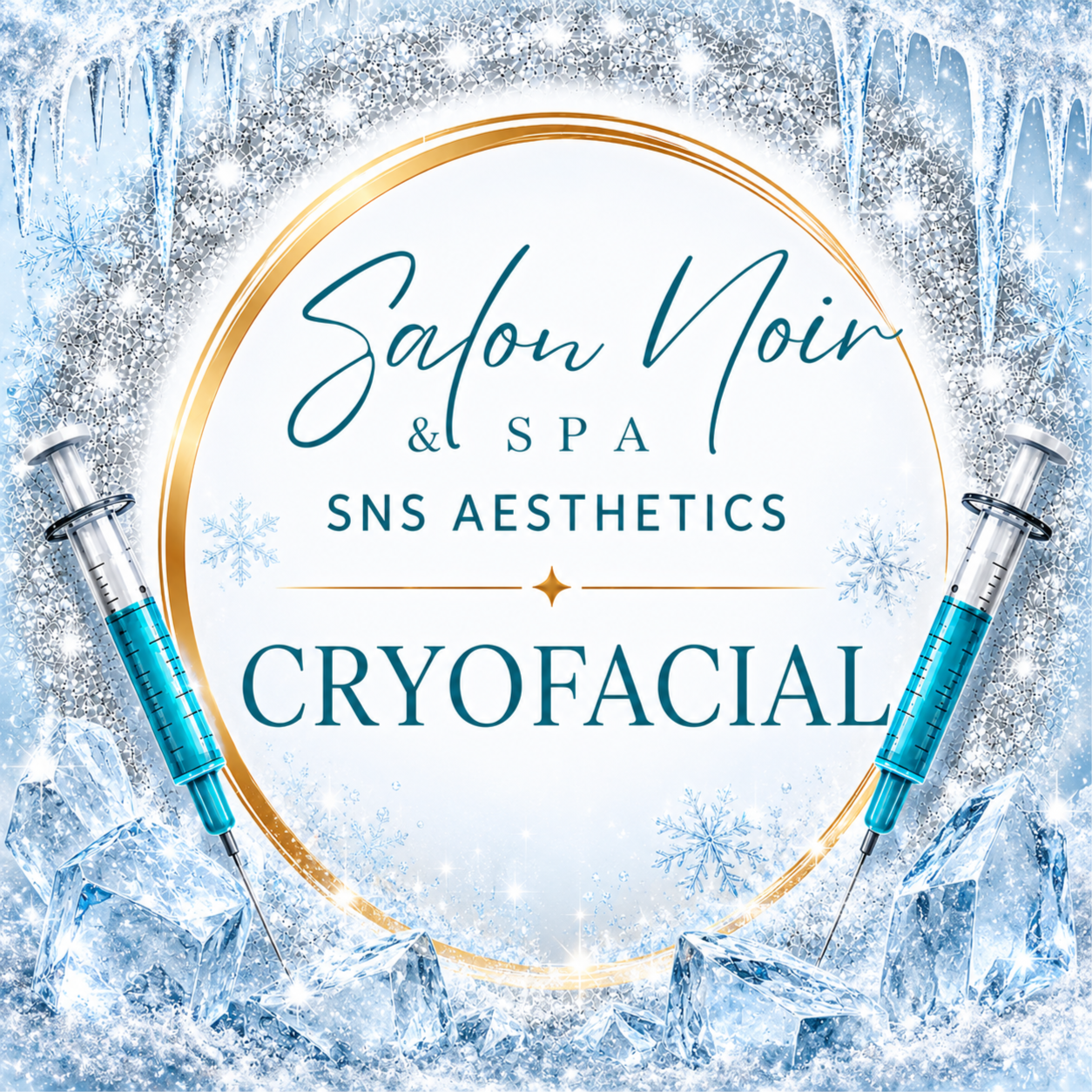 Cryofacial Add-On at SNS Aesthetics @ Salon Noir & Spa in Kingwood, TX