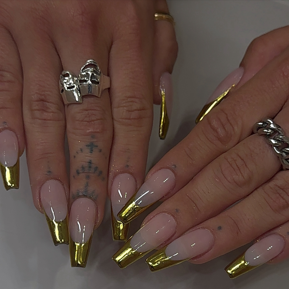 Chrome French Tip