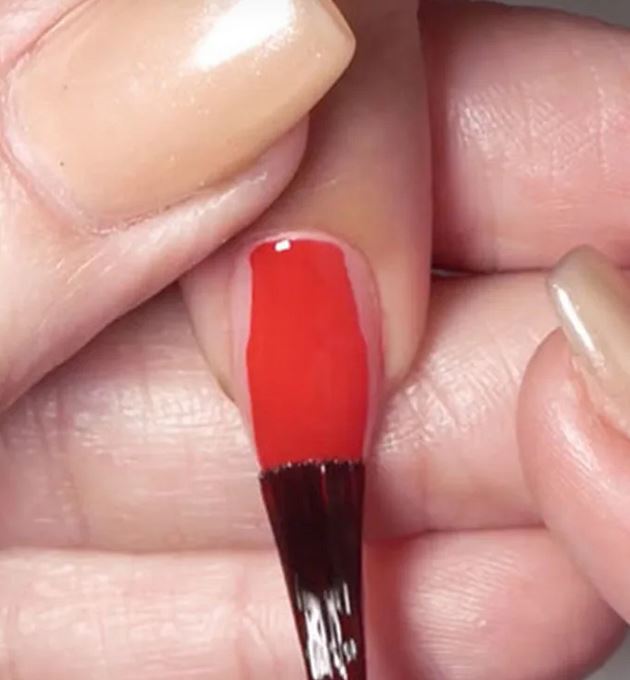 Polish change at Parkside Hair in Eureka, CA