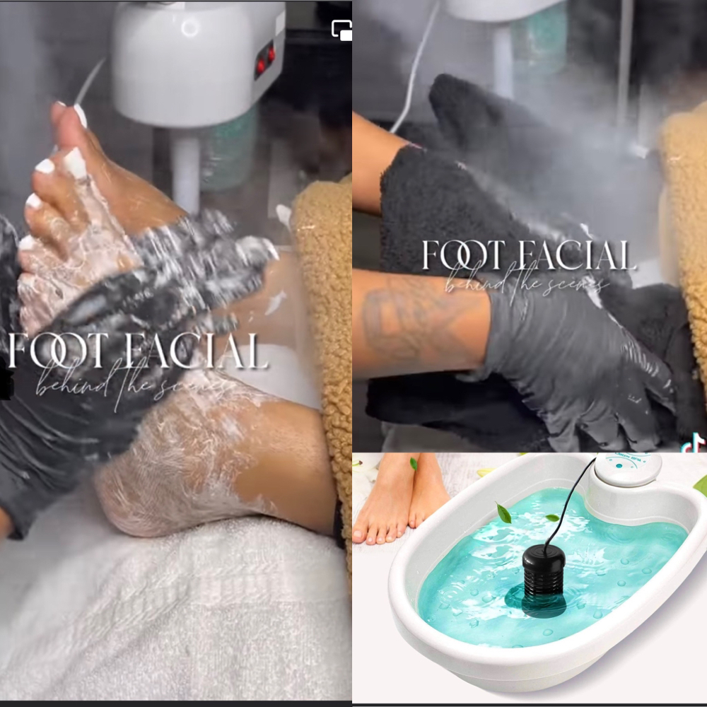 Foot Facial And Foot Detox