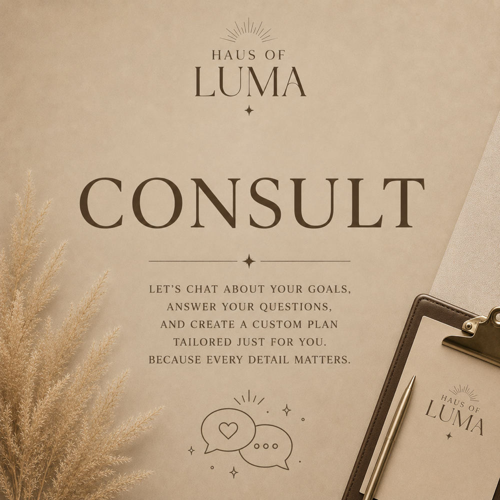 Consult at Haus of Luma in Buffalo, MN