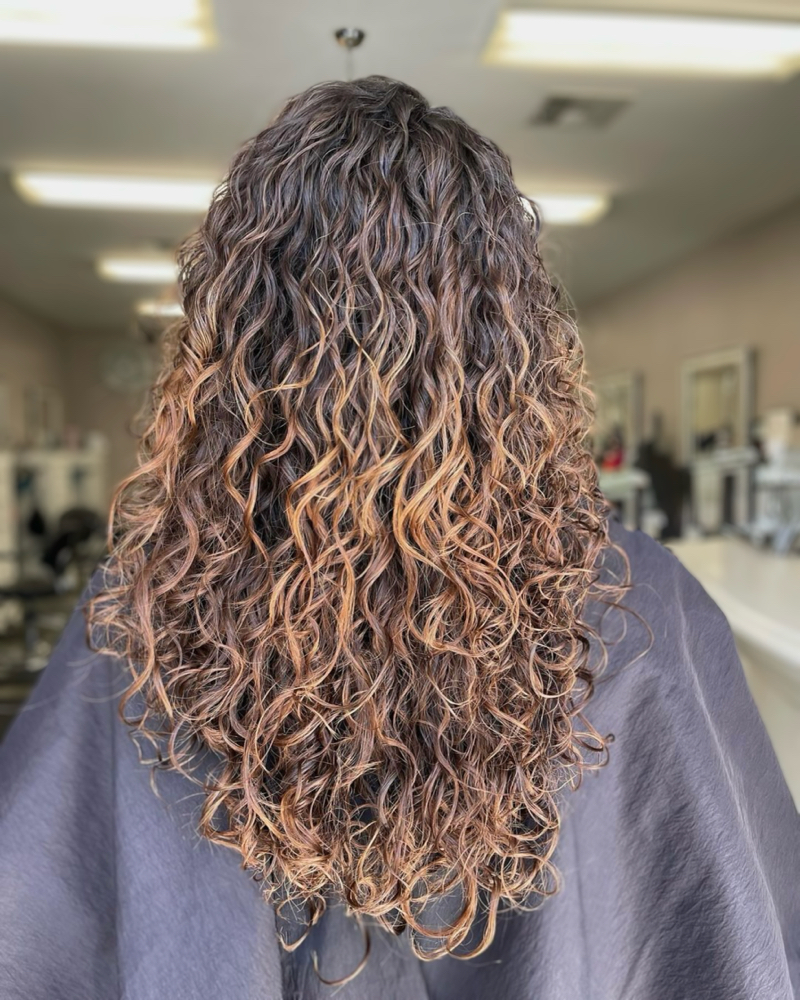 Long Hair Perm
