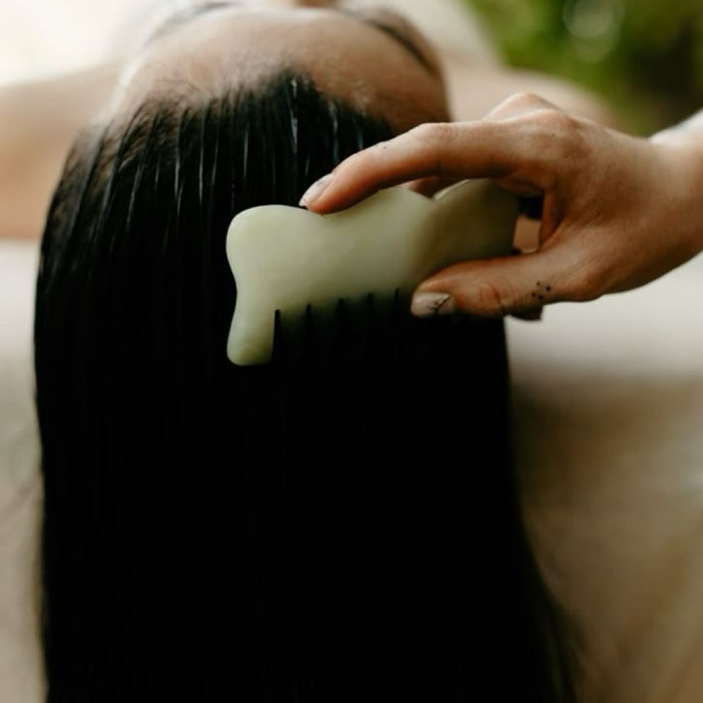 HOT OIL SCALP MASSAGE