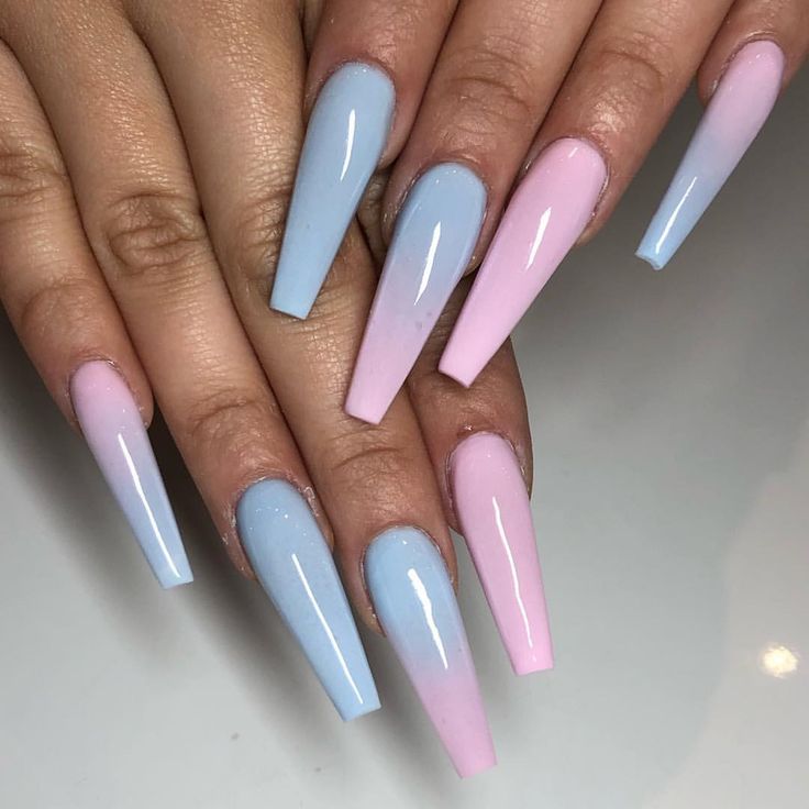 Ombre Sculpted Full Set