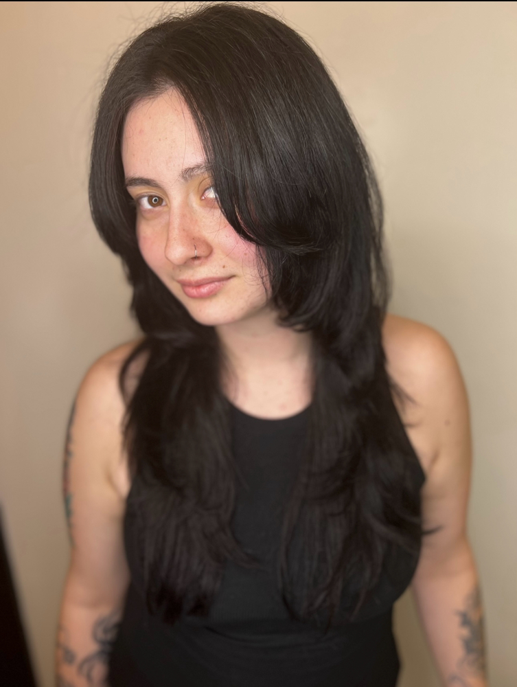 Women's haircut
