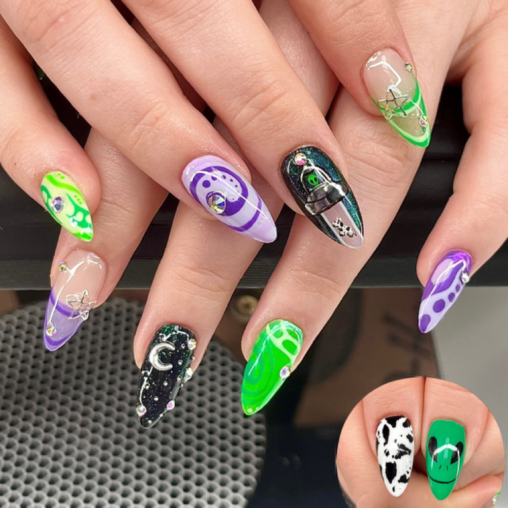 Custom Set at Starry Mari Nails in St Paul Park, MN