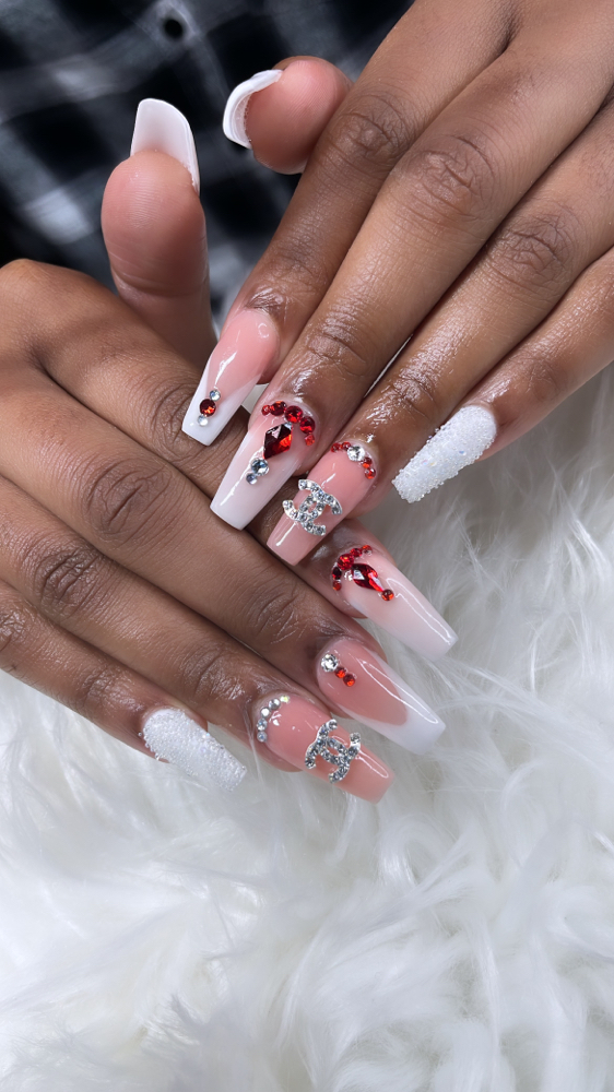 Freestyle Full Set at Tytiee B. Nailz in Cedar Hill, TX