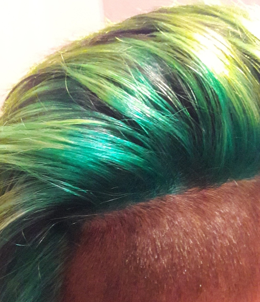 Color retouch and Haircut