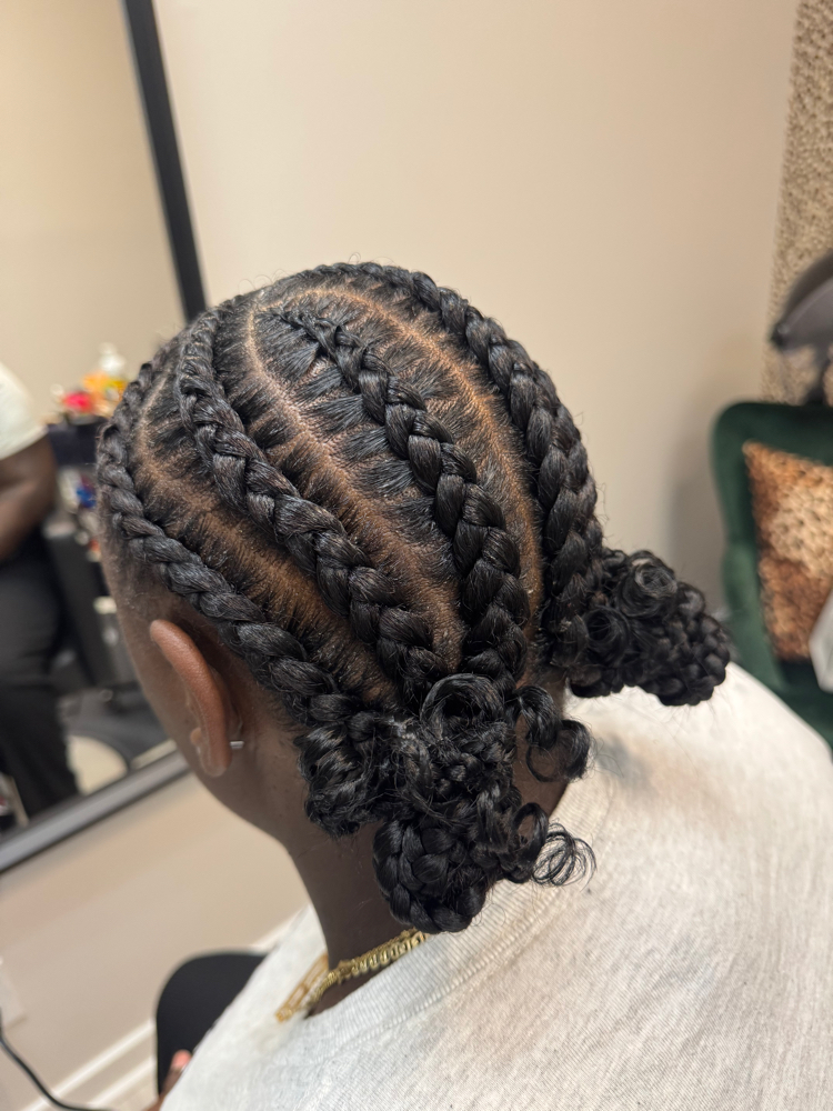 Seasonal Stitch Braid Bun at Coiled Beauty Studio in Cordova, TN