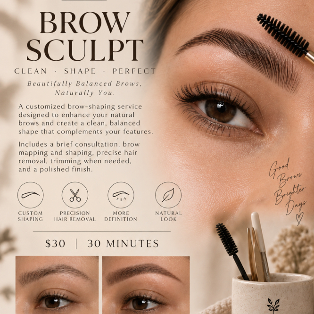 ✨ Brow Sculpt at HOUSE OF SKIN BY MIRIAM in Palm Desert, CA