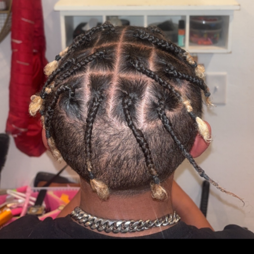 Mens Box Braids (plats) at I Am ME in Colorado Springs, CO
