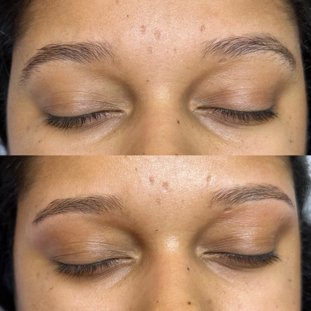 WAXING BROWS at KAMIE BEAUTY EYEBROWS & LASHES in santa clara, CA