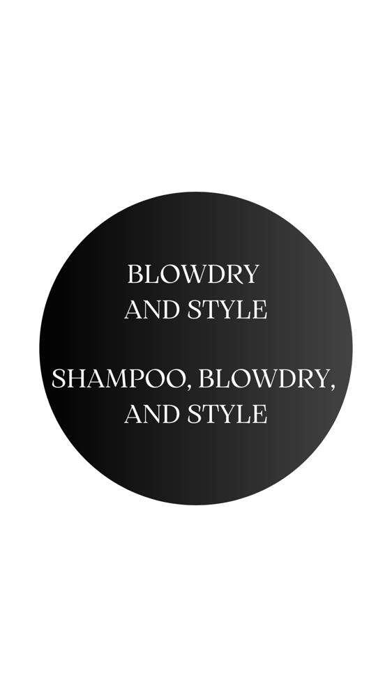 Blowdry and Style