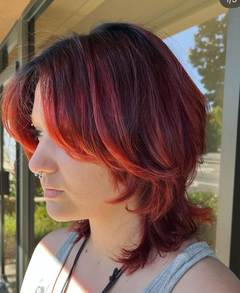 Teen haircut
