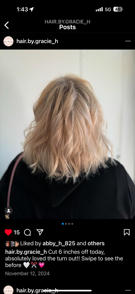 Toner/retone at Beauty by Grace in Logansport, IN