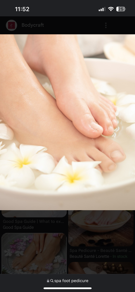 Blossom Pedicure at Pure Elegance Salon & Spa LLC in Sheboygan, WI