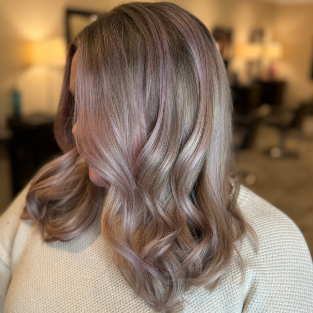 Curls Or Flat Iron Work at Alessandra Bella Hair in Plantsville, CT