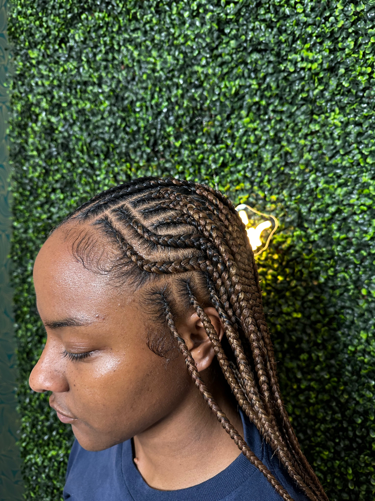 Small Fulani Braids