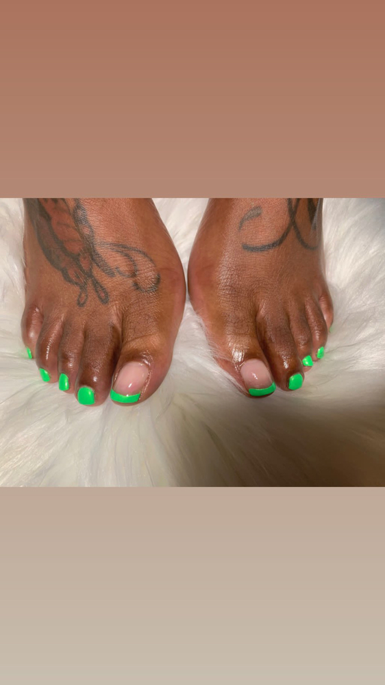 Deluxe Pedicure at Tytiee B. Nailz in Cedar Hill, TX