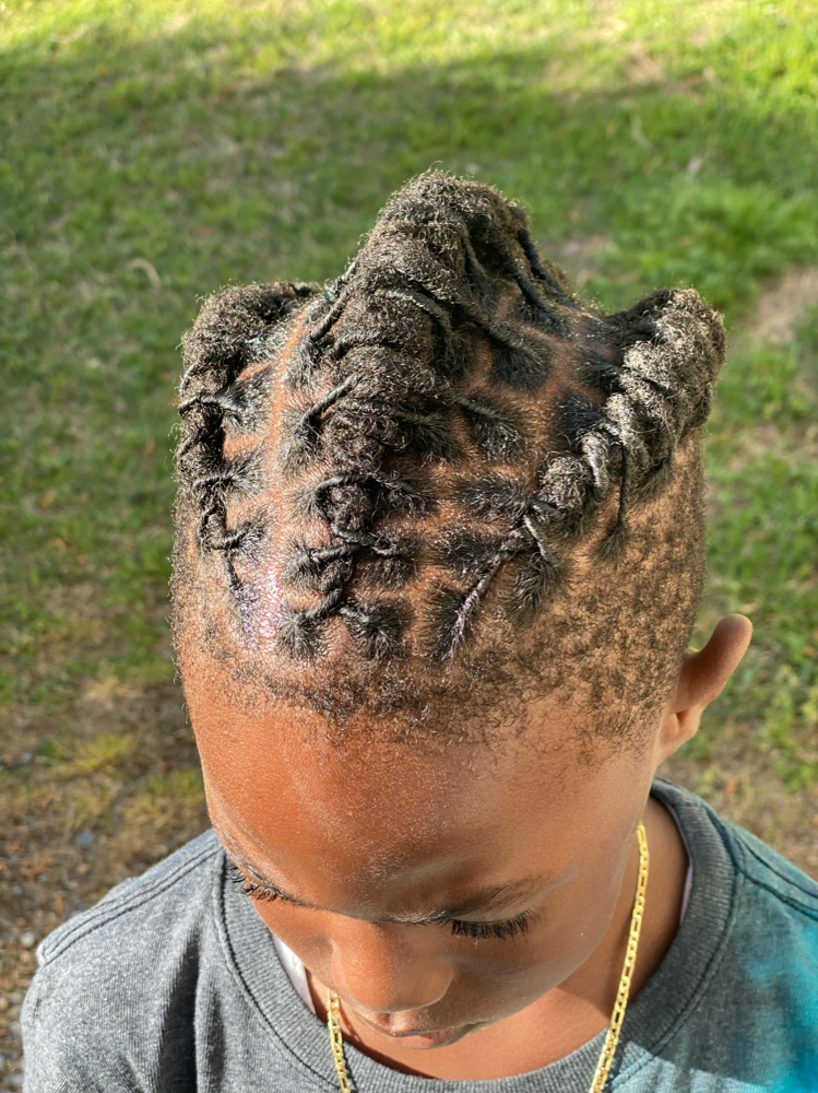 Kid’s Loc Retwist with Style